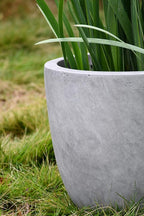 Kante 18 Inch Dia Round Concrete Planter, Indoor Outdoor Large Plant Pot - Image 23