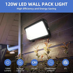 hykolity 120W LED Wall Pack Light - Image 5