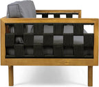 Christopher Knight Home Rosie Acacia Wood Outdoor Daybed Sofa - Image 8