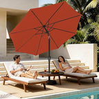MEWAY 9ft Patio Umbrella Outdoor Table Umbrellas - Image 3