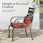 Sophia and William Outdoor Patio Dining Set - Image 3