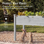 Best Choice Products 48x24x30in Raised Garden Bed, Elevated Wood Planter Box - Image 7
