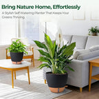 T4U 5 Pack Self Watering Pots - Image 2