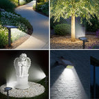 4 Pack Solar Spot Lights Outdoor Waterproof IP68, Auto On/Off Bright Solar - Image 7