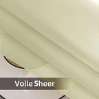SpaceDresser Waterproof Outdoor Sheer Curtains - Image 9