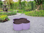 Plant & Plot Galvanized Raised Garden Beds Outdoor // 3×3×1 ft Planter Raised - Image 6