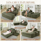 5-In-1 Oversized Chaise Lounge Chair Indoor - Image 5