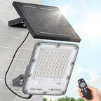 100W Solar Flood Light Outdoor Waterproof, 24000LM 6500K LED Solar Street Light by IlluminateYourWorld
