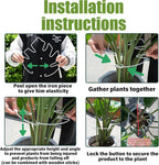 5PCS Monstera Plant Stem Support White - Image 2