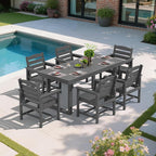 SERWALL HDPE Outdoor Dining Set - Image 7