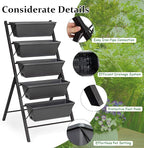 Giantex Vertical Raised Garden Bed, Elevated Planter Raised Beds - Image 3