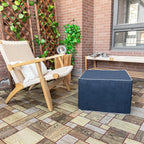Outdoor Ottoman 20x20x14 Inches Outdoor Square Ottomans - Image 4