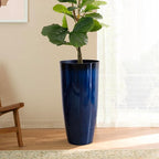 Glitzhome 30" H Tall Planters for Outdoor Plants, Large Flower Pots - Image 8
