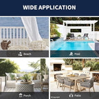 Waterproof Outdoor Curtain W52 x L84 - Image 7
