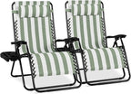 Best Choice Products Set of 2 Extra Wide Adjustable Steel Mesh Zero Gravity by BestChoiceProducts