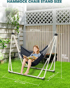 Anyoo 2 in 1 Hammock and Swinging Chair - Image 4