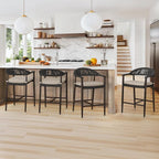 Bar Stools Set of 4, 24.8'' Aluminum Outdoor Bar Stool - Image 7