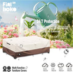 Patio Coffee Table Cover, 100% Waterproof 600D Heavy Duty Outdoor Table Cover - Image 7