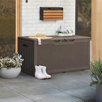 Greesum 100 Gallon Resin Patio Storage Box - Image 4