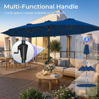 SUPERJARE 15FT Outdoor Umbrella - Image 5