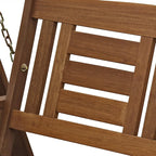 Furinno TIOMAN Porch Swing, Outdoor Hanging Wooden Swing - Image 5