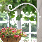 Qiang Ni Bird Feeder Hanger: 12-Inch Wall-Mounted Plant Bracket Outdoor - Image 2