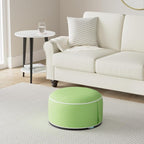 QILLOWAY Indoor/Outdoor Inflatable Stool, Round Ottoman, All Weather Foot Rest - Image 2