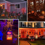 66Ft 200 LED Halloween Fairy Lights Plug in, 8 Modes String Lights - Image 2