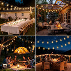 100FT Solar String Lights Outdoor Waterproof - Image 8