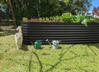 Plant & Plot Galvanized Raised Garden Beds Outdoor // 8×2×2 ft Planter Raised - Image 6