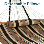 Sunnydaze Quilted Outdoor Hammock - Image 7