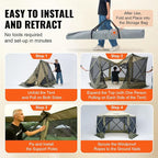 VEVOR 12x12ft Pop Up Gazebo Tent - Image 6