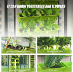 LOYALHEARTDY Vertical Garden Wall Planter Wall Mounted Planter 4-Tier Vertical - Image 4