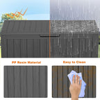 85 Gallon Outdoor Deck Box, Lockable Waterproof Outdoor Storage Boxes - Image 7
