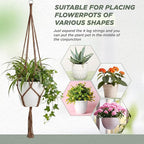 EBOOT 2 Pack 41 48 Inch Large Macrame Plant Hanger Rope to Hang Flower Pot - Image 5