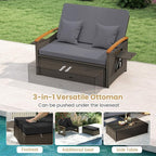 Tangkula Patio Rattan Daybed - Image 7