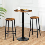 HOOBRO Bar Stools, Kitchen Round Height Stools - Image 9