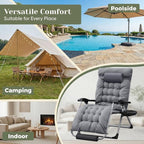 Homall Oversized Zero Gravity Chair, Adjustable Anti Gravity Chair Folding - Image 6