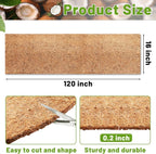 Remiawy Coco Liner Roll, 16 x 120 Inch Coconut Fiber Liners - Image 3