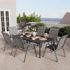 Betterhood Patio Chairs Set of 4, Stackable Outdoor Dining Chairs Set - Image 9