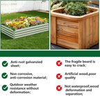 Vengarus 8x2x1FT Galvanized Raised Garden Bed-Outdoor Planter Box - Image 7