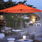 Blissun 9 ft Solar Umbrella, 32 LED Lighted Patio Umbrella, Table Market - Image 7