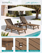 SERWALL Outdoor Coffee Table - Image 5
