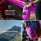 Kootek Camping Hammock, Portable Hammocks - Image 4