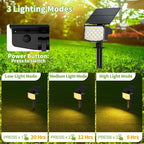 Solar Spot Lights Outdoor, Adjustable Solar Lights Outdoor Waterproof IP65 - Image 4