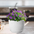 Plant Pots 12 inch, Plastic Planters - Image 6