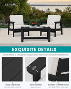 SERWALL HDPE Outdoor Couch - Image 4