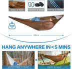 PNAEUT Handwoven Mayan Hammock, Thick Soft Rope Double Hammock - Image 6