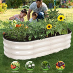 Galvanized Raised Garden Bed Outdoor - Image 6