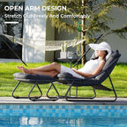 Grand patio Outdoor Lounge Chair - Image 3